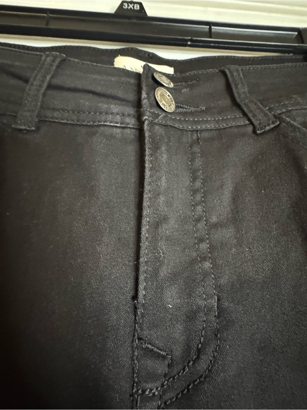 Angels Black Ankle Straight Jeans - Picture 2 of 6